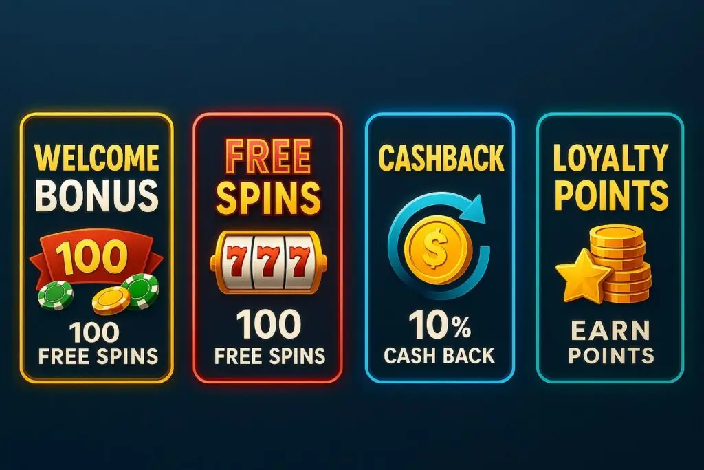 online casino bonuses