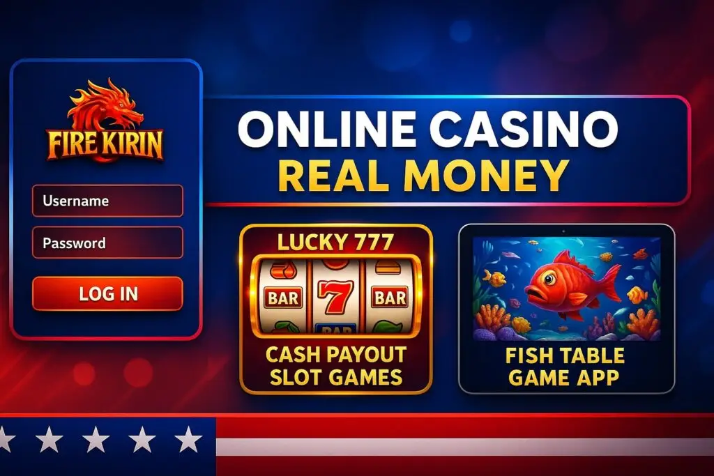 fire kirin online casino real money login usa