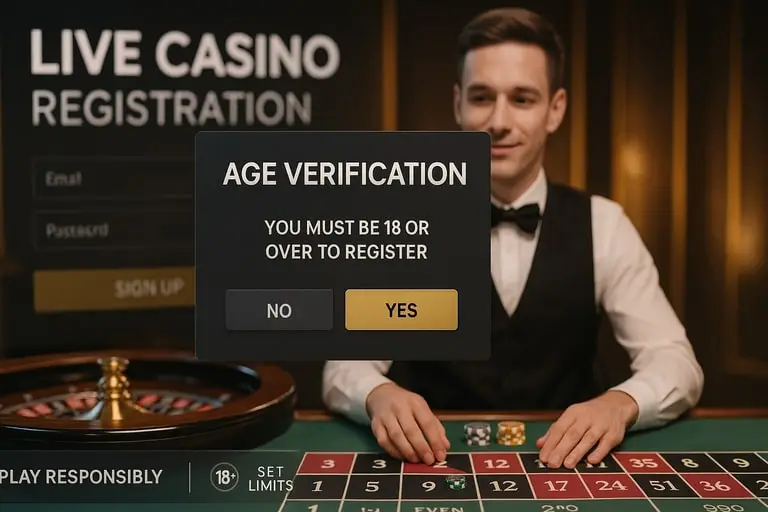 live casino age limit