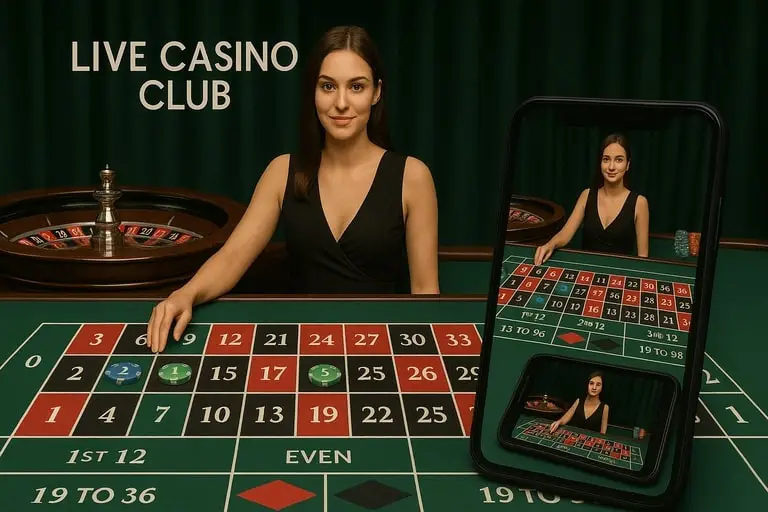 play live casino club now