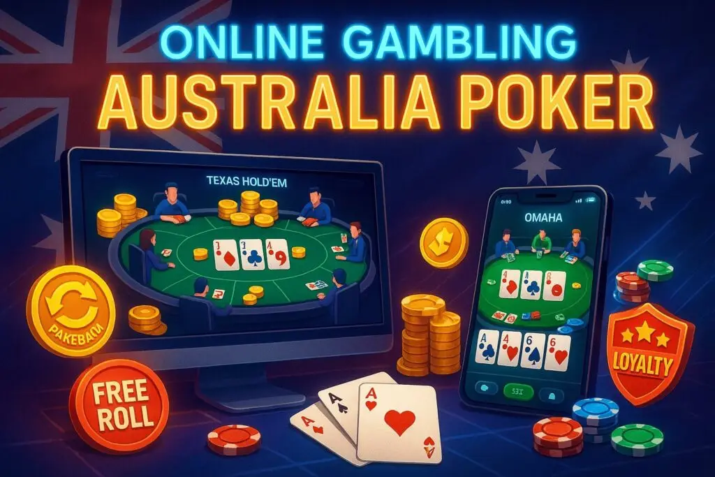 online gambling Australia poker