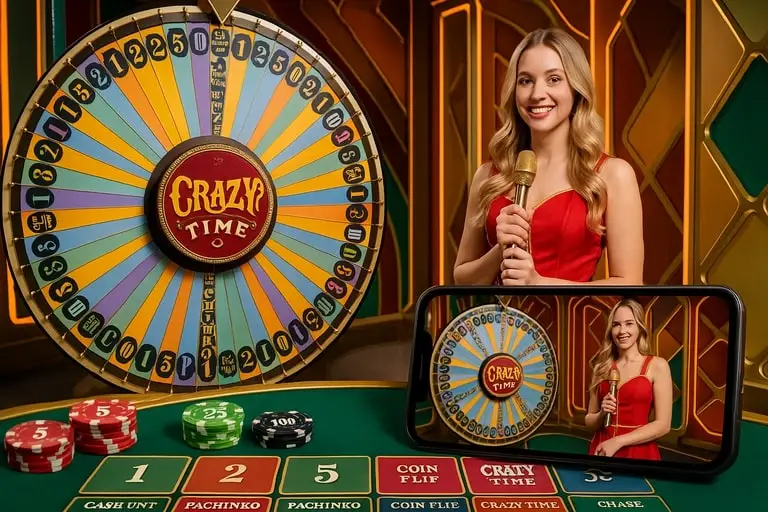 crazy time live casino