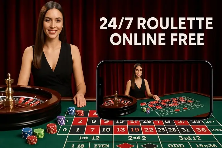 24 7 roulette online free