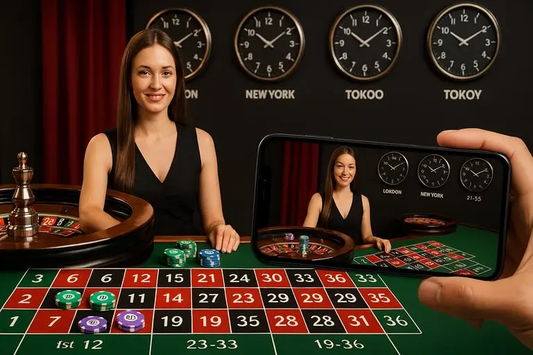 live casino hours