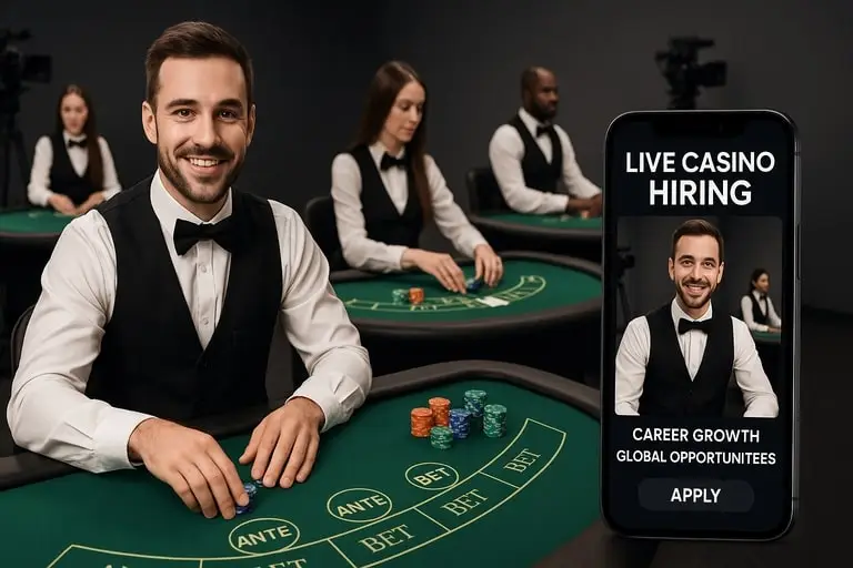 live casino hiring