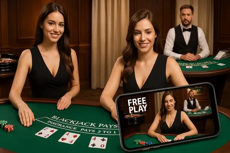 live casino free play