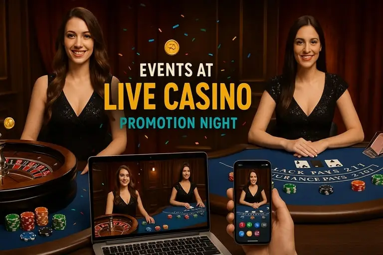 events at live casino