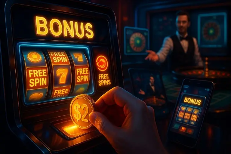 online casino $2 deposit