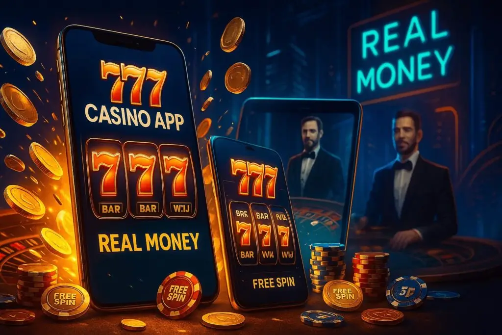 777 casino app real money