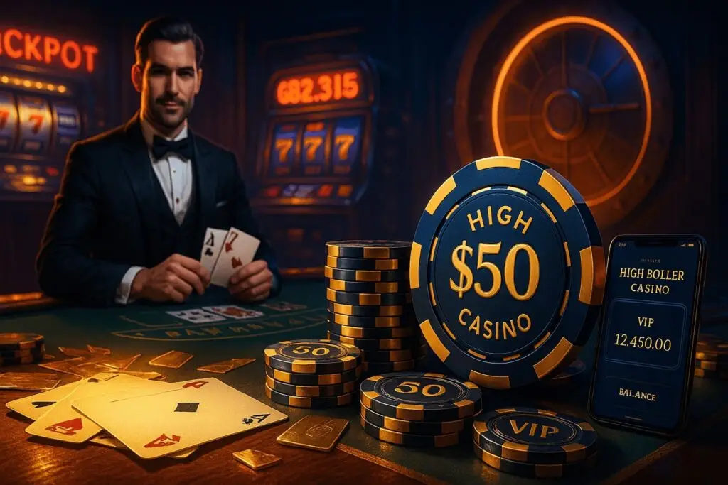 high roller casino 50usd chip