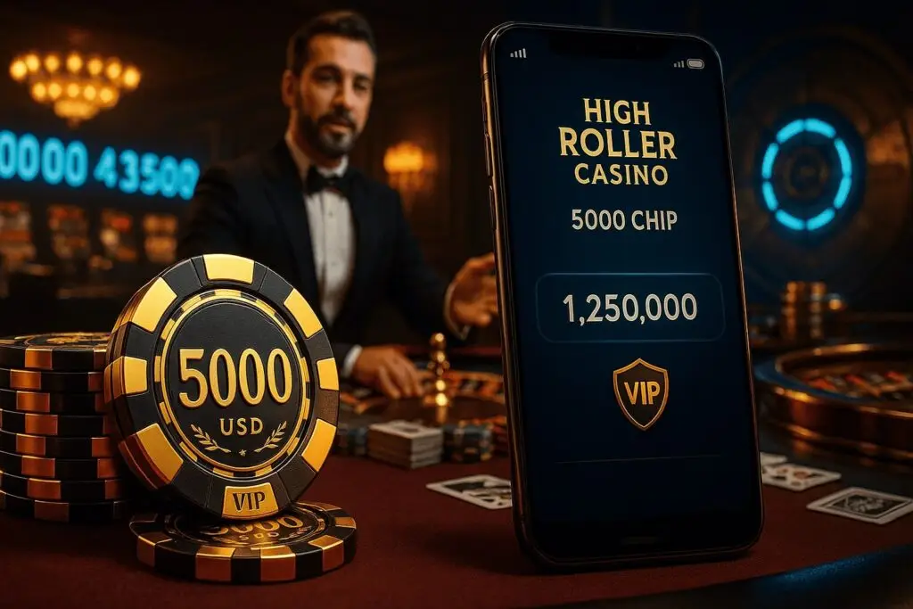 high roller casino 5000 chip