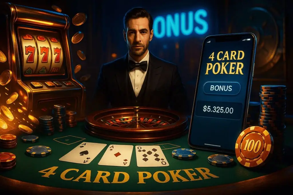 4 card poker online casino