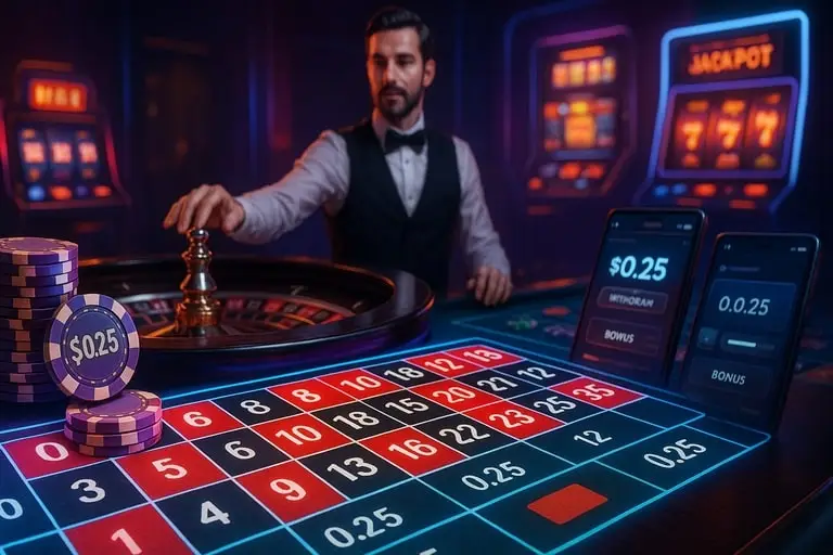 25 cent roulette online