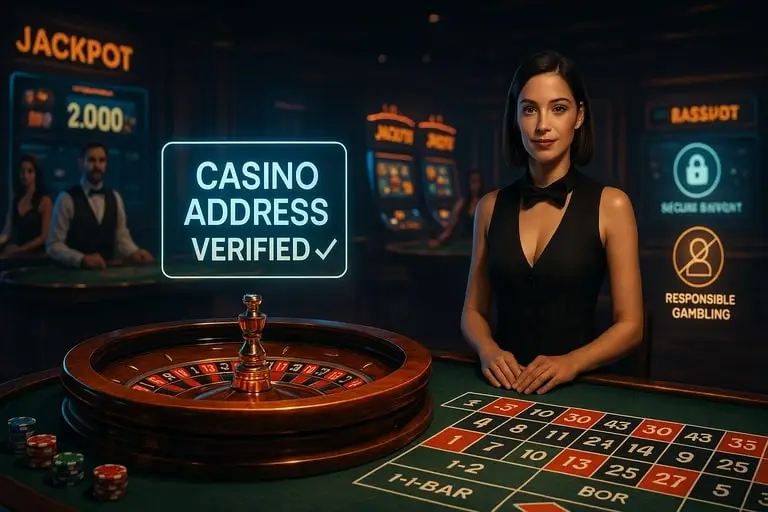 live casino address