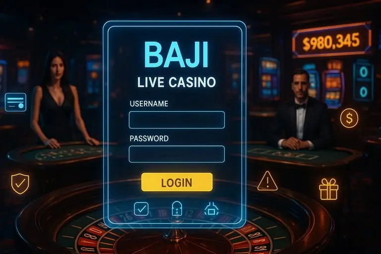 baji live casino login