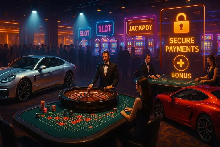 live casino car show