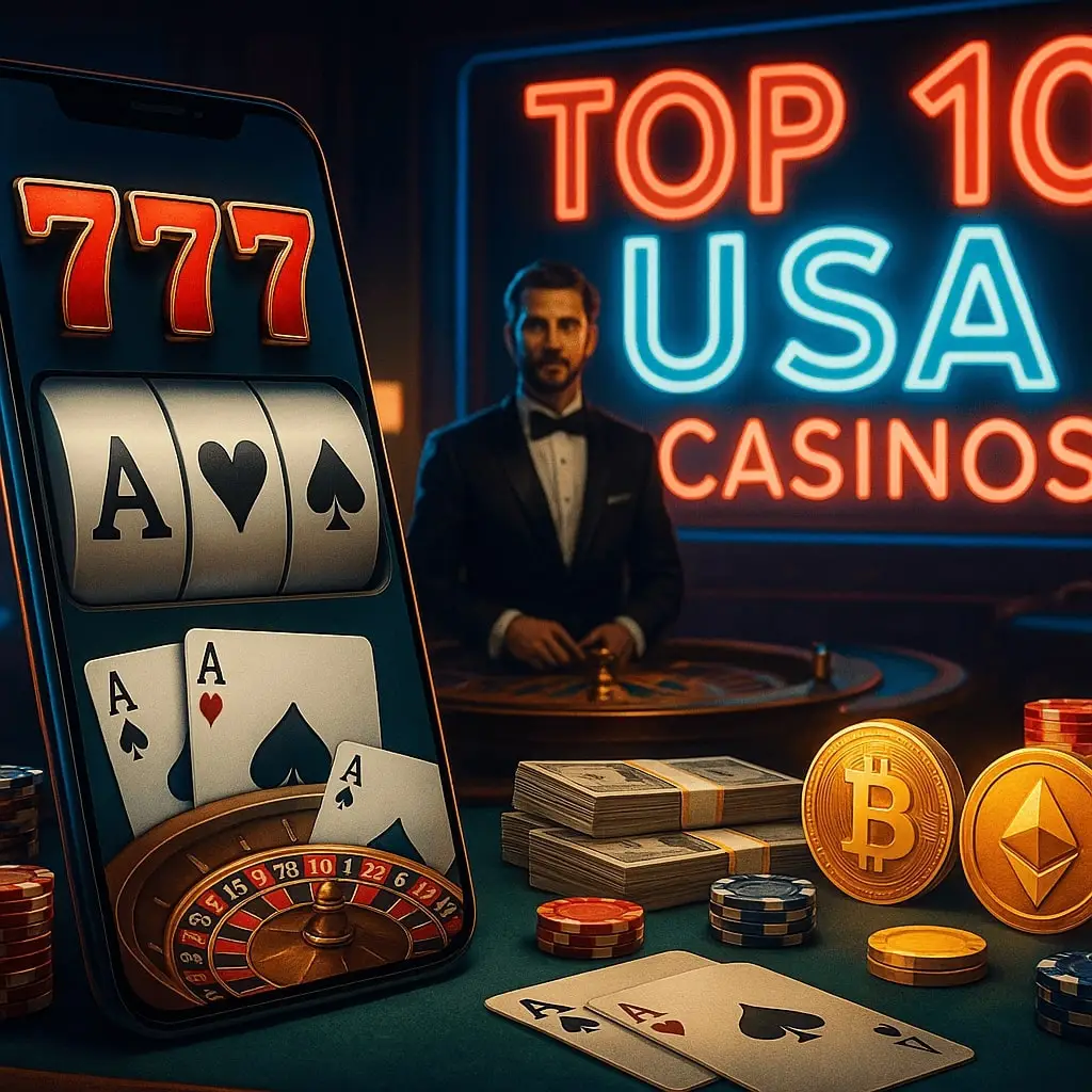 top 10 online casinos USA