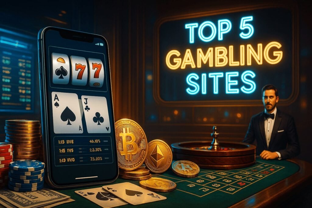 top 5 online gambling sites