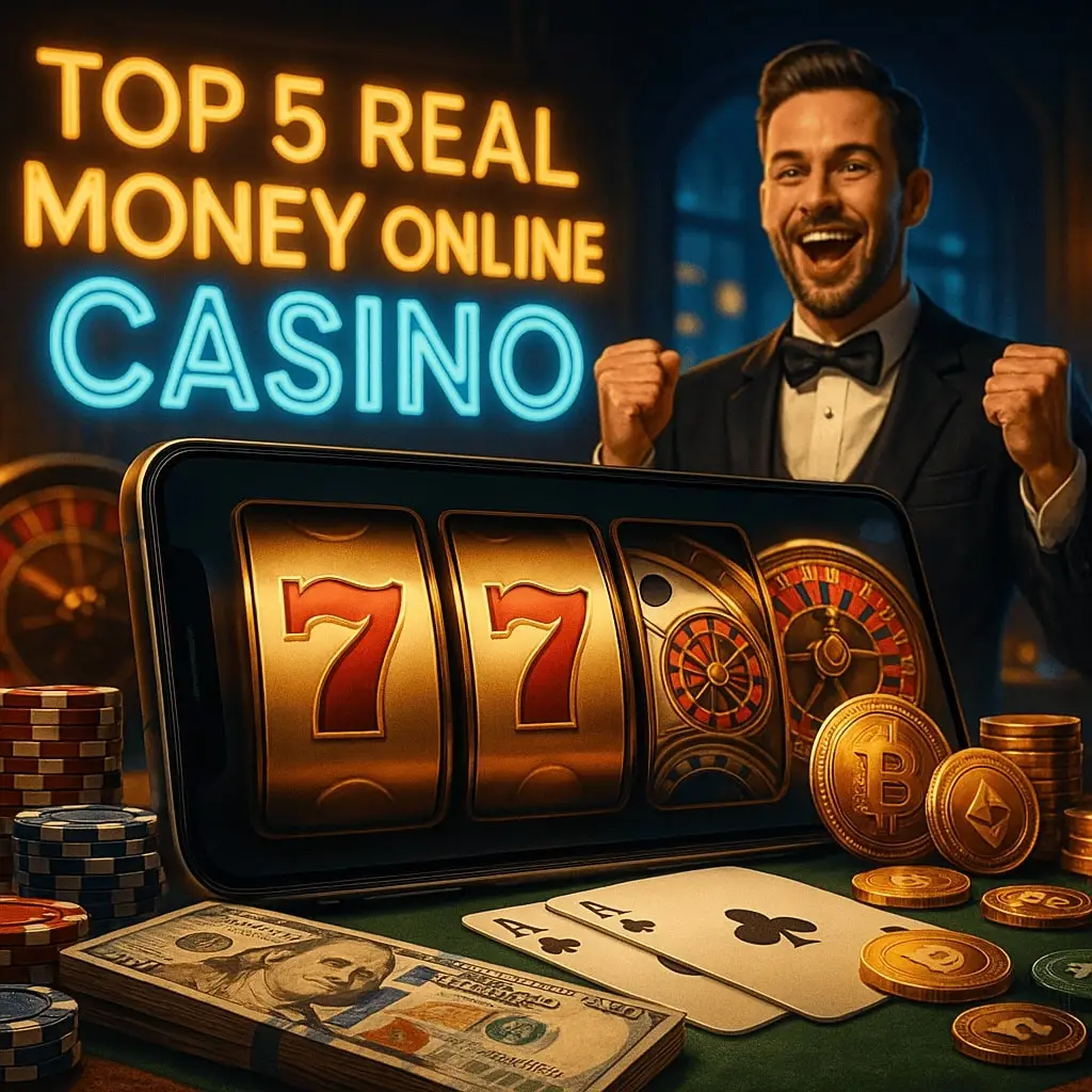 top 5 real money online casino