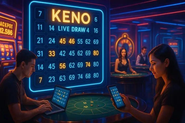online casino keno