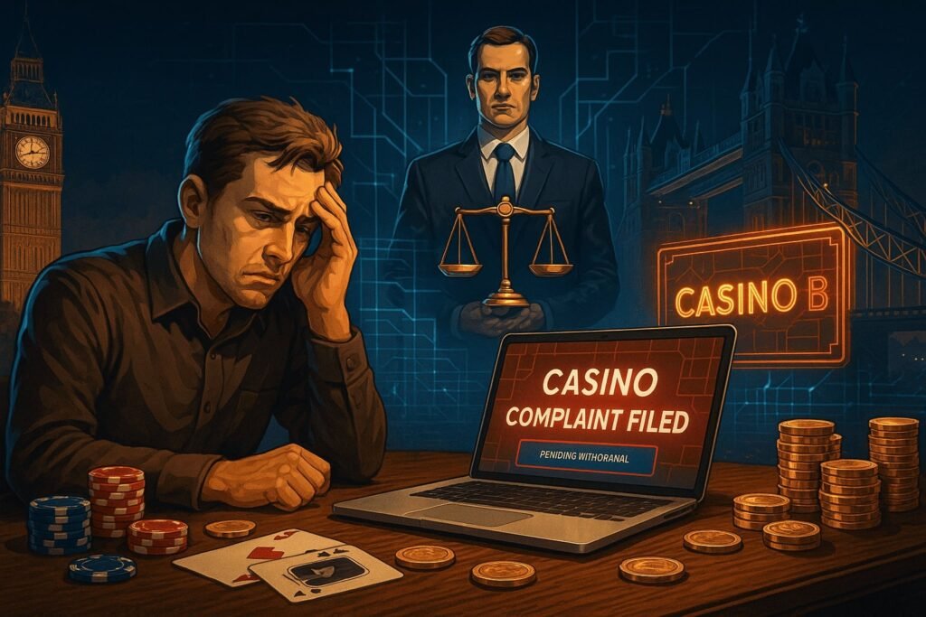 online casino complaints UK