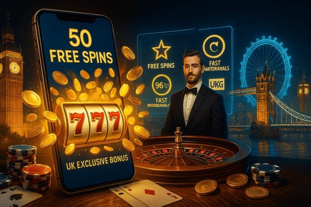 free spins online casino UK