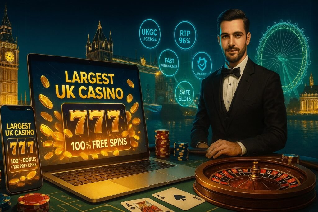 largest online casino uk