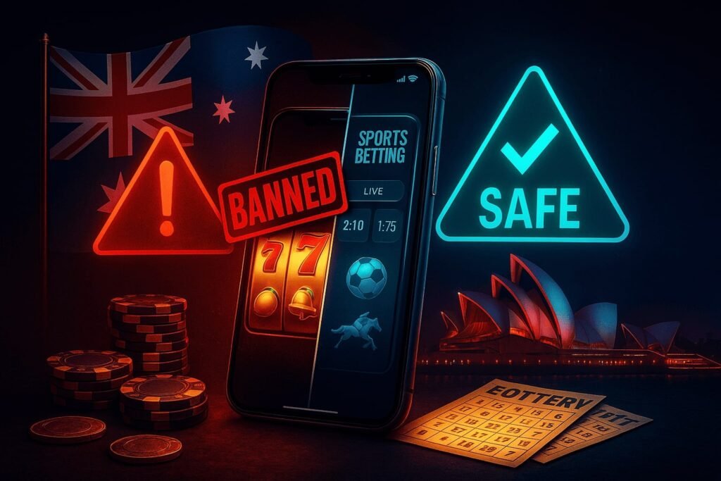 online casino Australia banned
