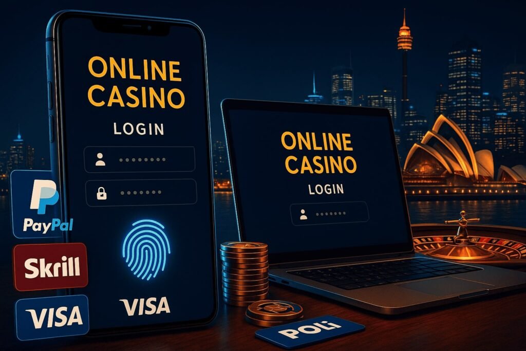online casino login Australia