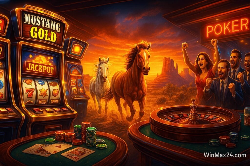 mustang gold casino