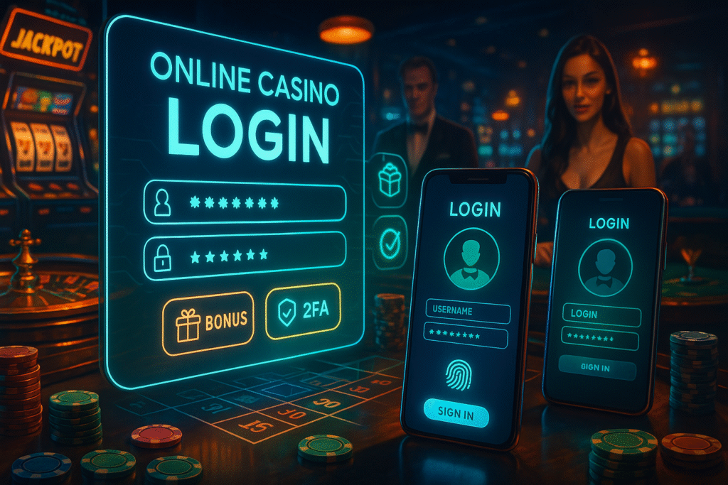 online casino login