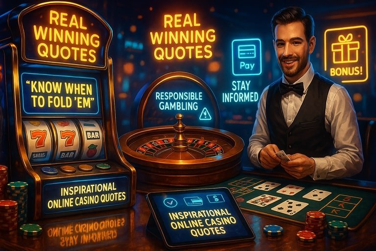 online casino quotes