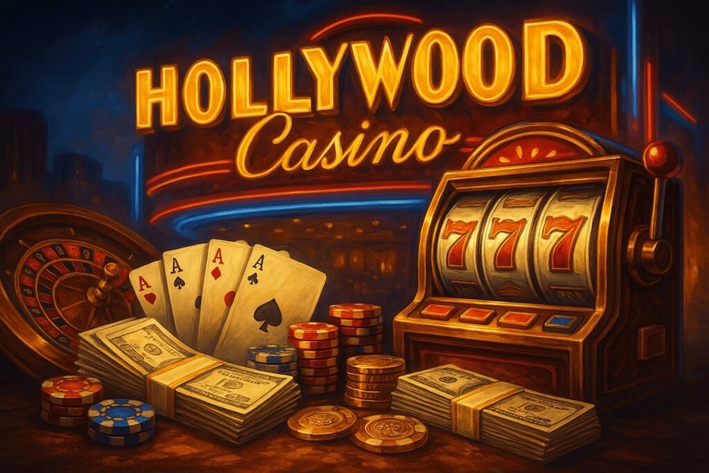 hollywood casino real money