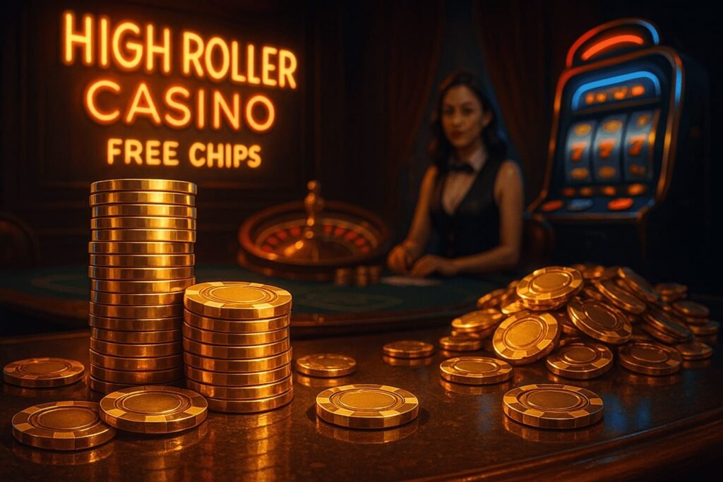 high roller casino free chips