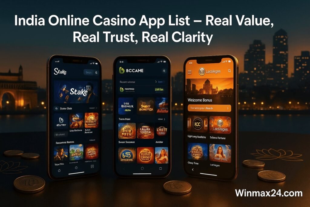 india online casino app list