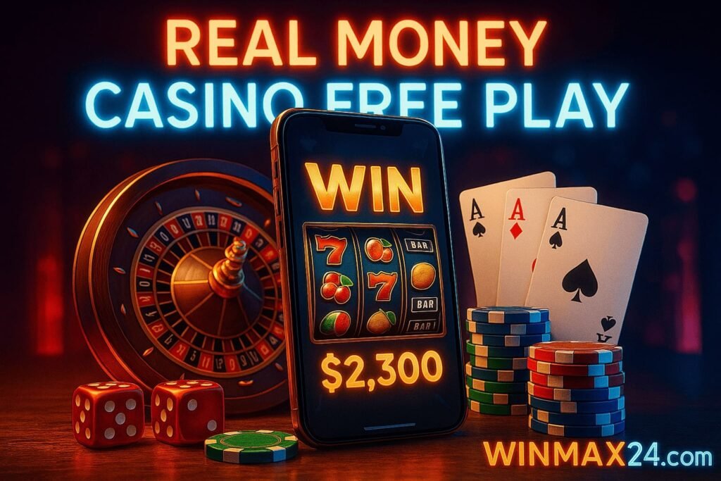 real money casino free play