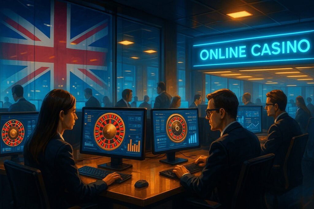 online casino jobs uk