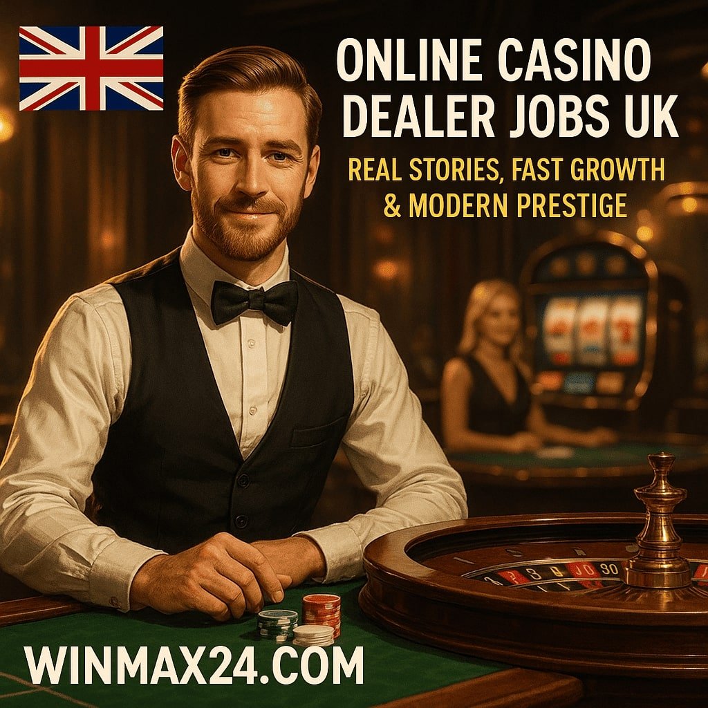 online casino dealer jobs UK